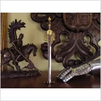 Płatnerze hiszpańscy NOŻYK DO LISTÓW MIECZ CHIŃSKI JIAN - Repliki - broń - miniaturka - grafika 2