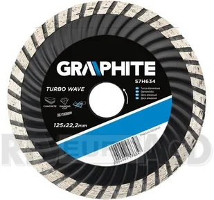 Graphite Tarcza diamentowa turbo wave 57H634 - Pozostałe narzędzia ogrodowe - miniaturka - grafika 4