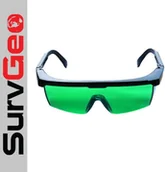 Okulary ochronne - SURVGEO okulary laserowe do odczytu promienia lasera zielonego - miniaturka - grafika 1