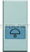 Wyłączniki światła i elektryczne - Bticino Klawisz z podświetlanym symbolem dzwonek AXIAL 1 mod - Btcino Axolute HC - miniaturka - grafika 1