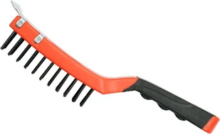 Yato Szczotka druciana,plastikowa 4 rzędy ze skrobakiem YT-6333 - Materiały ścierne - miniaturka - grafika 2