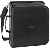 Pudełka i akcesoria na płyty CD - Vivanco PRO CDK 320 torba ze sztucznej skóry CD/DVD do 320 CDS czarna 4008928189322 - miniaturka - grafika 1