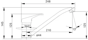 Franke Narew 35 Spout Plus 115.0352.331 - Baterie kuchenne - miniaturka - grafika 2
