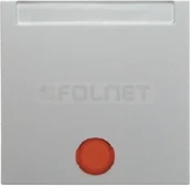 Wyłączniki światła i elektryczne - Berker Polska Klawisz z 5 dołączonymi soczewkami i polem opisowym - Berker B.1/B (16281909) - miniaturka - grafika 1