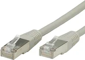 Kable miedziane - Value Patchcord RJ-45, kat.6, F/UTP, szary - 0.5m (21.99.0800) - miniaturka - grafika 1