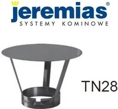 Kominy i akcesoria - Jeremias Daszek fi 120, stal nierdzewna, TN28 TN28 120 - miniaturka - grafika 1
