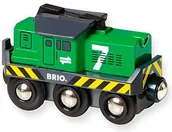 Pociągi dla dzieci - Brio Lokomotywa towarowa na baterie - miniaturka - grafika 1