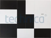 Wyposażenie lokali gastronomicznych - APS Taca serwingowa biała GN 1/2, melamina | , Zero APS-84186 - miniaturka - grafika 1