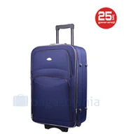 Walizki - PELLUCCI Średnia walizka PELLUCCI 773 M - Granatowa - granatowy - miniaturka - grafika 1