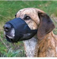 Kagańce dla psów - Trixie (19264) KAGANIEC NYLONOWY Z SIATKĄ - ROZM. 4 - miniaturka - grafika 1