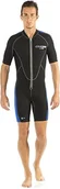 Pływanie - Cressi Herren Neopren Schwimmanzug Lido, Schwarz/Blau, Xl, Lv455005 - miniaturka - grafika 1