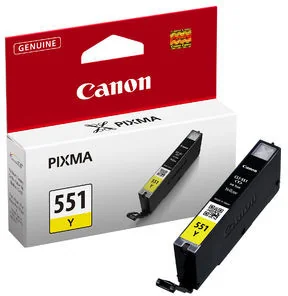 Canon CLI551Y (6511B001) - Tusze oryginalne - miniaturka - grafika 2