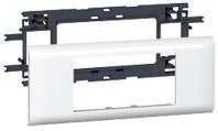 Legrand Uchwyt montaowy 4 moduy DLP z ramk bia - Mosaic 010994 - Kanały kablowe - miniaturka - grafika 2