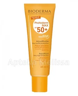 Bioderma Bioderma Photoderm Max Aqua, lekki, bezbarwny fluid, 40 ml - Kremy do twarzy z filtrem - miniaturka - grafika 2