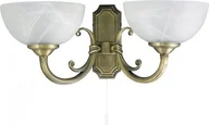Lampy ścienne - Rabalux Kinkiet klasyczna LAMPA ścienna MARLENE 8542 IP20 Patyna biały - miniaturka - grafika 1