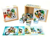 Klocki - Brimarex Drewno Drewniane KLOCKI Minnie &Mickey 346294 - miniaturka - grafika 1