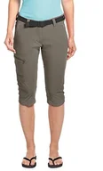 Spodnie narciarskie - Maier Sports Damskie Spodnie Inara Slim Capri, Szary, Xl - miniaturka - grafika 1