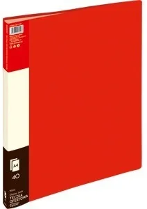 Grand Teczka ofertowa 40 koszulek czerwona - Szkolne artykuły papiernicze - miniaturka - grafika 2