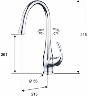 Sapho Prim PR21619 - Baterie kuchenne - miniaturka - grafika 2