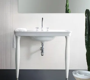 Hatria Dolcevita Noga pod umywalkę Y0FN - Postumenty i półpostumenty do umywalek - miniaturka - grafika 6