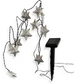 Lampy ogrodowe - Polux Lampki solarne dekoracyjne gwiazdki DECOS 3,8 metra 304445 /SANICO - miniaturka - grafika 1
