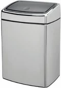 Kosze na śmieci - Brabantia Kosz Touch Bin 10L - CHROM 477201 - miniaturka - grafika 1