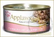 Mokra karma dla kotów - Applaws dla kota Puszka 156g Tuńczyk i Krewetki 2008 - miniaturka - grafika 1