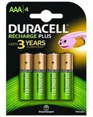 Ładowarki i akumulatory - Duracell Akumulatory 4x AAA 750mAh HR3-B HR3-B - miniaturka - grafika 1