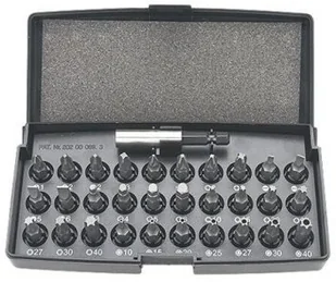 NEO-TOOLS Zestaw bitów 1/4" z uchwytem 31cz. 06-103 - Bity - miniaturka - grafika 2