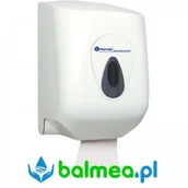 Dozowniki papieru i mydła dla firm - Merida Podajnik na ręczniki papierowe w rolach TOP MAXI - okienko szare CTS101 - miniaturka - grafika 1