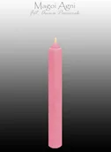 Świece - Magoi Agni Różowa świeca z wosku 9x1,2cm (5 sztuk) drim11 - miniaturka - grafika 1