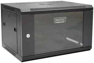 Digitus Professional Szafa wisząca 19" 6U 600/450 (RAL 9004) SPDPOKS00240 [6485558] - Akcesoria do szaf serwerowych - miniaturka - grafika 2