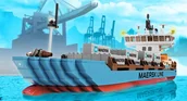 Klocki - LEGO Maersk Container Ship 10155 - miniaturka - grafika 1