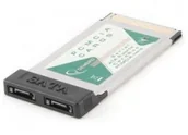 Adaptery i przejściówki - Gembird KARTA PCMCIA->SATA 2-PORT KOGGKUBA4030 [1639160] - miniaturka - grafika 1