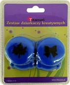 Scrapbooking - Titanum Dziurkacz TITANUM Wzór Listek I Kokarda - miniaturka - grafika 1