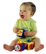 Klocki - Fisher Price AKTYWNE KLOCKI - miniaturka - grafika 1