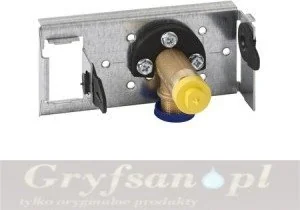 Geberit Płyta przyłączeniowa pojedyńcza GIS 461742001 - Stelaże i zestawy podtynkowe do WC - miniaturka - grafika 2