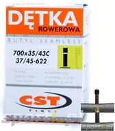 Dętki rowerowe - CST Dętka 700 x 35/43C Schrader 48mm - miniaturka - grafika 1
