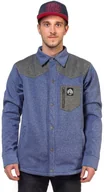 Kurtki męskie - Horsefeathers kurtka jesienna męska JAMIE JACKET (heather granatowy) - miniaturka - grafika 1