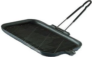 Le Creuset Patelnia Grillowa schwarz - Patelnie - miniaturka - grafika 3