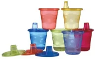 Kubki dla dzieci - Nuby Kolorowe pojemniczki 6 szt. ID91121 - miniaturka - grafika 1