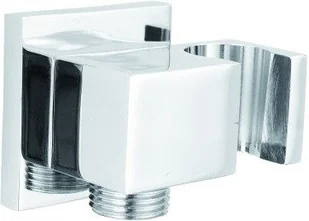 Deante CASCADA chrom Uchwyt na słuchawkę / przyłącze węża kwadratowe NAC 053K - Akcesoria łazienkowe - miniaturka - grafika 2