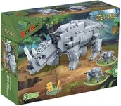 Klocki - Banbao Creatables Słoń Nosorożec Byk 3w1 klocki plastikowe - miniaturka - grafika 1