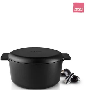 Eva Solo EVA Solo 280245 garnków, aluminium, przeznaczony do płyt indukcyjnych, pojemność 4.5 litry, średnica 24 cm, Nordic Kitchen, czarny 280245 - Rondle - miniaturka - grafika 2