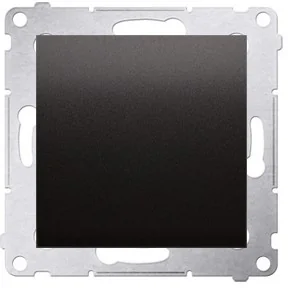 Kontakt Simon Simon - 54 - Zaślepka ramki z mostkiem i łapkami antracyt DPS.01/4 - Klawisze i ramki - miniaturka - grafika 2