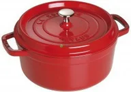 Garnki - Staub Cocotte 24 cm Wiśniowy 40509-835-0 - miniaturka - grafika 1