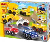 Klocki - Ecoiffier Abrick - Auto Zestaw upominkowy - miniaturka - grafika 1