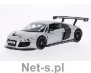 Samochody i pojazdy dla dzieci - Rastar Audi R8 LMS silver - miniaturka - grafika 1