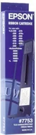 Etykiety do drukarek - Epson Taśma Black #7753, S015336, C13S015336 oryginał - miniaturka - grafika 1