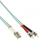InLine 88518o LWL Duplex Cable (LC/ST, 50/125 m, OM3, 25 m) 4043718248650 - Kable światłowodowe - miniaturka - grafika 2